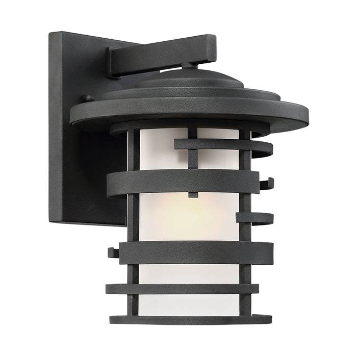 SATCO/NUVO Lansing 1-Light 12 Inch Outdoor Wall Lantern With Etched Glass (60-6402)