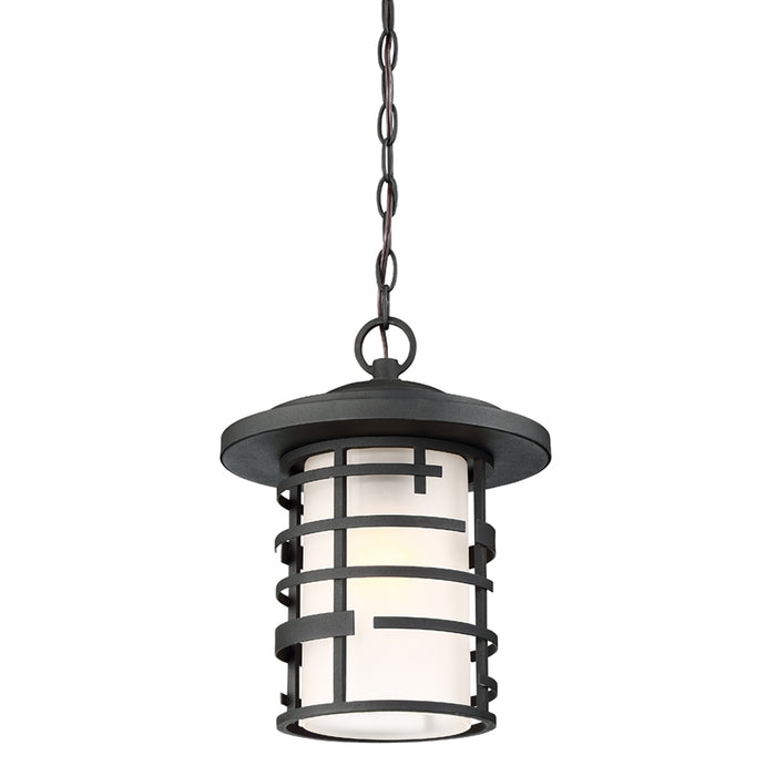 SATCO/NUVO Lansing 1-Light Outdoor Hanging Lantern With Etched Glass (60-6405)