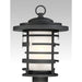 SATCO/NUVO Lansing 1-Light Outdoor Post Lantern With Etched Glass (60-6406)