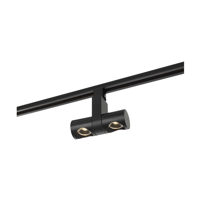 SATCO/NUVO LED 24W Track Head Dual Pipe Black 24 Degree Beam Angle (TH480)