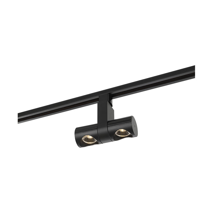 SATCO/NUVO LED 24W Track Head Dual Pipe Black 36 Degree Beam Angle (TH481)