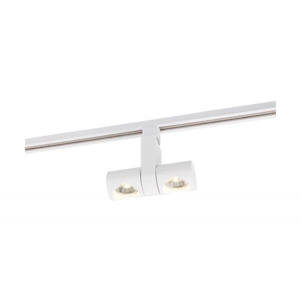 SATCO/NUVO LED 24W Track Head Dual Pipe White 36 Degree Beam Angle (TH483)