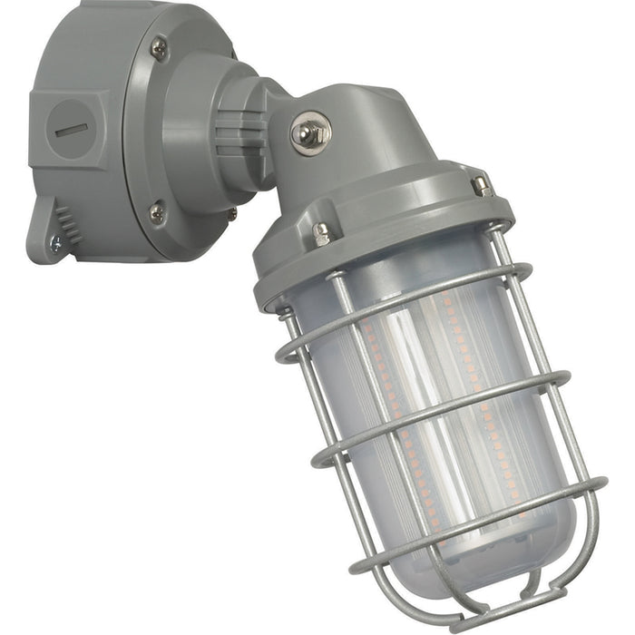 SATCO/NUVO LED Adjustable Vapor Tight Fixture 20W 3000K Gray Finish 100-277V (65-171)