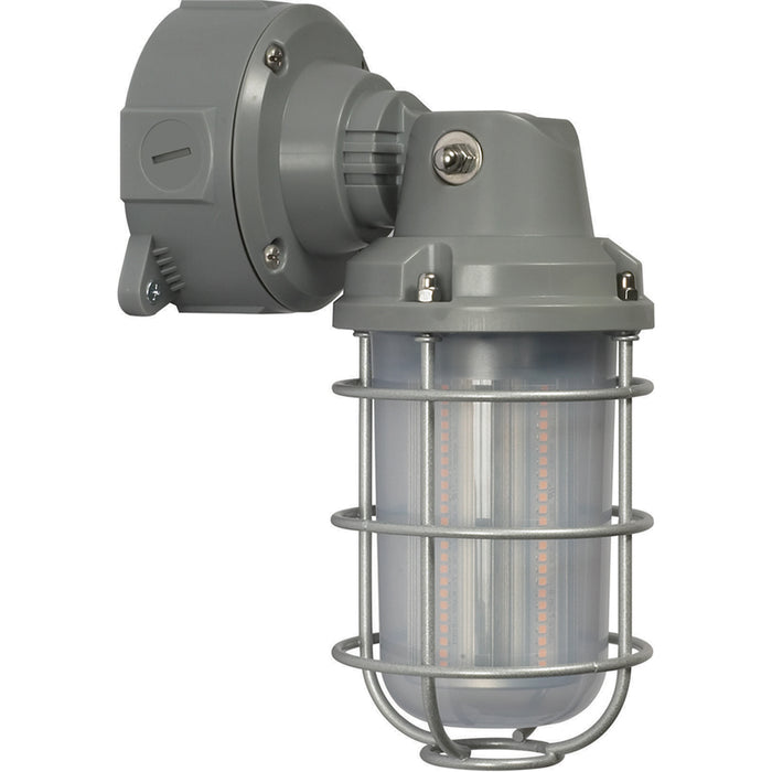 SATCO/NUVO LED Adjustable Vapor Tight Fixture 20W 3000K Gray Finish 100-277V (65-171)