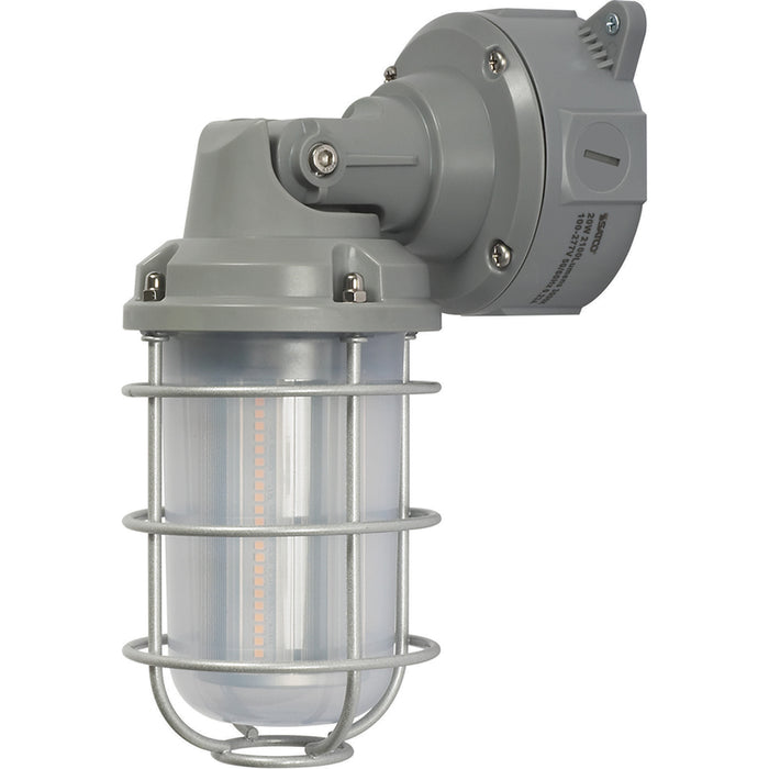 SATCO/NUVO LED Adjustable Vapor Tight Fixture 20W 3000K Gray Finish 100-277V (65-171)