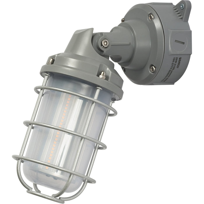 SATCO/NUVO LED Adjustable Vapor Tight Fixture 20W 3000K Gray Finish 100-277V (65-171)