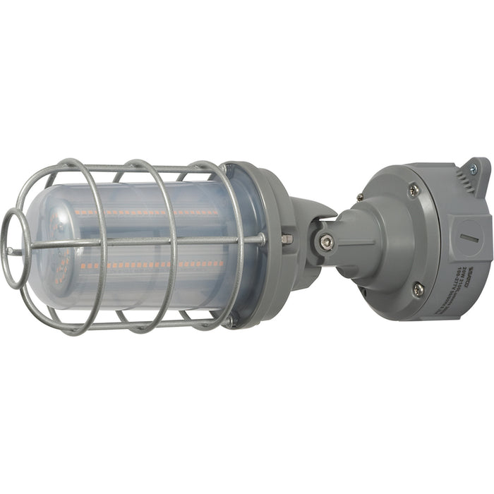 SATCO/NUVO LED Adjustable Vapor Tight Fixture 20W 3000K Gray Finish 100-277V (65-171)