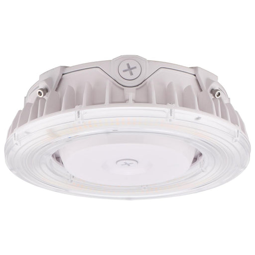 SATCO/NUVO LED Canopy Fixture 25W CCT Selectable 3000K/4000K/5000K 80 CRI 120-277V 0-10V Dimming White Finish (65-623R1)