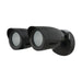 SATCO/NUVO LED Security Light Dual Head Black Finish 4000K (65-720)