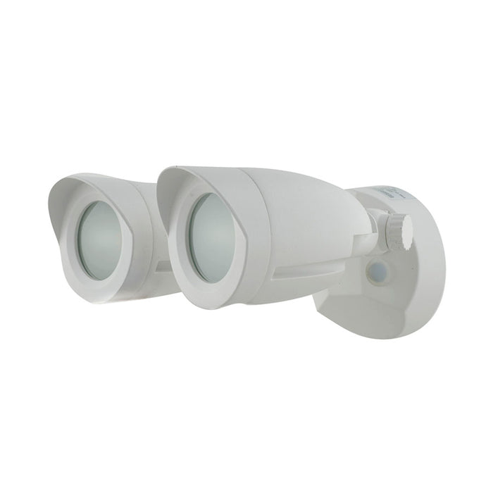 SATCO/NUVO LED Security Light Dual Head White Finish 3000K (65-710)