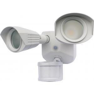 SATCO/NUVO LED Security Light Dual Head White Finish 4000K Motion Sensor (65-217)