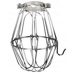 SATCO/NUVO Light Bulb Cage Nickel Finish 5-3/4 Inch Height (90-1912)