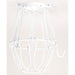 SATCO/NUVO Light Bulb Cage White Finish 5-3/4 Inch Height (90-1917)