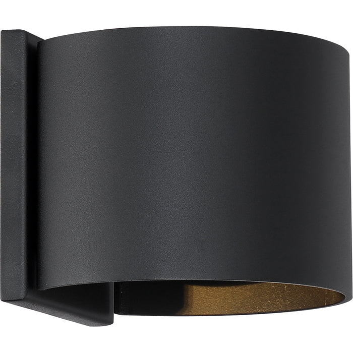 SATCO/NUVO Lightgate LED Sconce 5W Black Finish 3000K (62-1464)