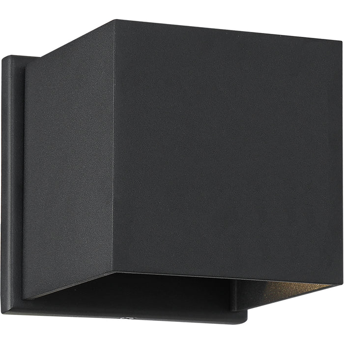 SATCO/NUVO Lightgate LED Sconce 5W Black Finish 3000K (62-1466)