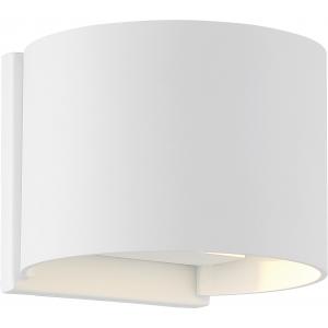 SATCO/NUVO Lightgate LED Sconce 5W White Finish 3000K (62-1465)