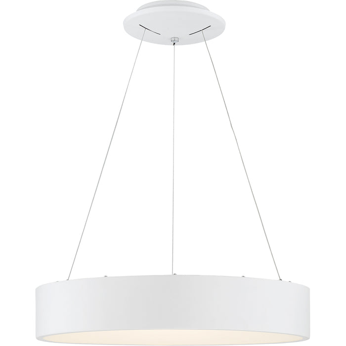 SATCO/NUVO Orbit 30W LED Pendant White Finish (62-1457)