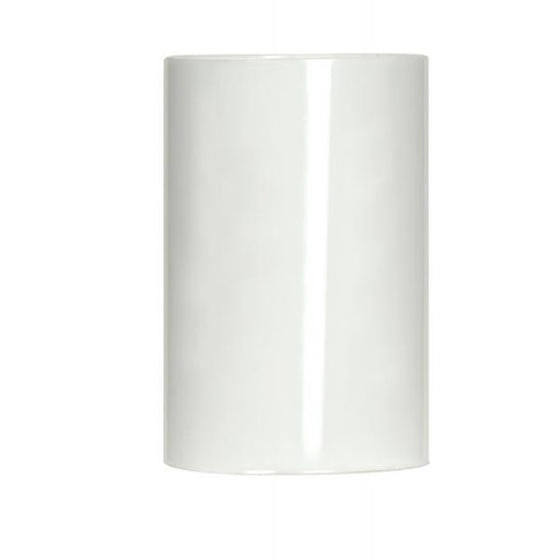 SATCO/NUVO Oversize Plastic Candle Cover White Oversize 1-1/4 Inch Inside Diameter 1-5/16 Inch Outside Diameter 2 Inch Height (80-2471)