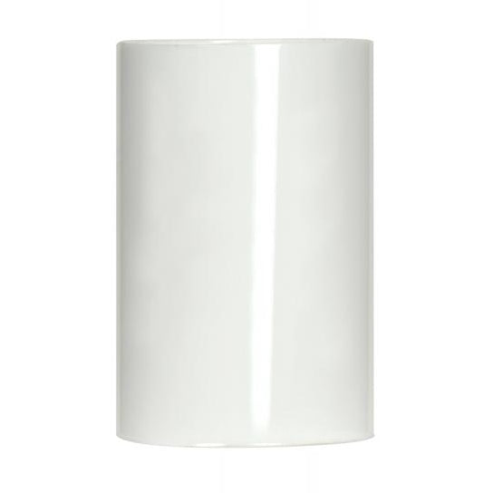 SATCO/NUVO Oversize Plastic Candle Cover White Oversize 1-1/4 Inch Inside Diameter 1-5/16 Inch Outside Diameter 2 Inch Height (80-2471)