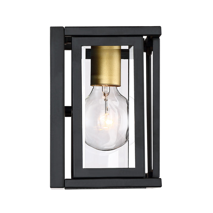 SATCO/NUVO Payne 1-Light Wall Sconce With Clear Beveled Glass (60-6411)