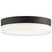 SATCO/NUVO PI 14 Inch LED Flush Mount Black Finish Frosted Etched Glass CCT Selectable 120V (62-570)