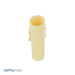 SATCO/NUVO Plastic Drip Candle Cover Ivory Plastic Drip 13/16 Inch Inside Diameter 7/8 Inch Outside Diameter 3-1/2 Inch Height (90-1259)