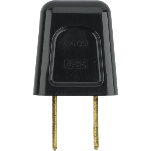 SATCO/NUVO Quick Connect Plug Polarized 18/2 SPT-2 6A-125V Black Finish (90-2609)