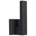SATCO/NUVO Raven LED Outdoor Sconce 10 Inch Textured Matte Black Finish 8W 3000K (62-1425)