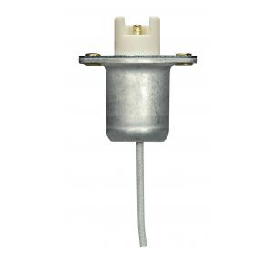 SATCO/NUVO Recessed Contact Lamp Holder R75/Rx75 Base Front Flange Mounting 18 Inch Wire 1500W 600V (80-2364)