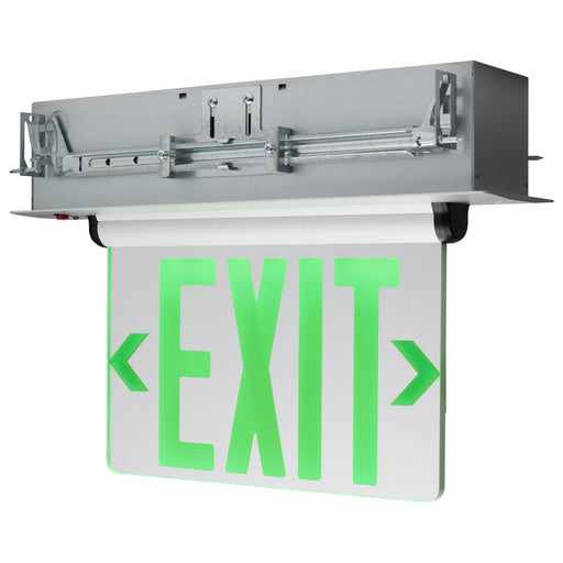 SATCO/NUVO Red Edge-Lit LED Exit Sign 120-277V (67-115)