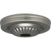 SATCO/NUVO Ribbed Canopy Only Brushed Pewter Finish 5 Inch Diameter 1-1/16 Inch Center Hole (90-1845)