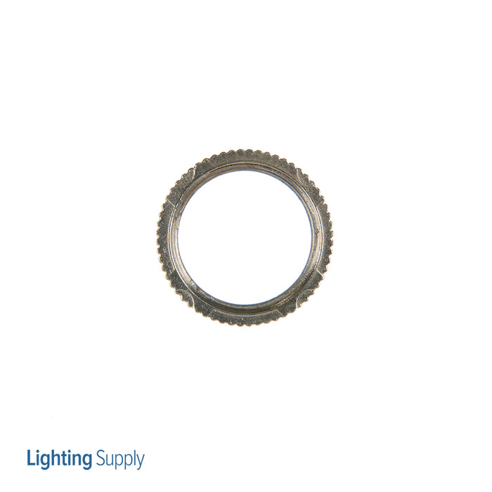 SATCO/NUVO Ring For Threaded And Candelabra Sockets 1 Inch Outer Diameter 3/4 Inch Inner Diameter 13/16 Inch Thread Size 20 TPI Chrome (80-1486)