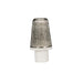 SATCO/NUVO Silver 1/8 IP Bushing For 18/2 SVT Wire (80-2341)