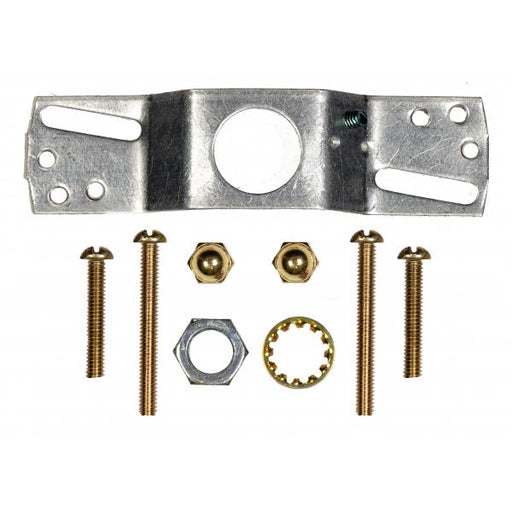 SATCO/NUVO Smooth Canopy Kit And Matching Hardware Brass Finish 5 Inch Diameter 7/16 Inch Center Hole 2-8/32 Bar Holes (90-1926)