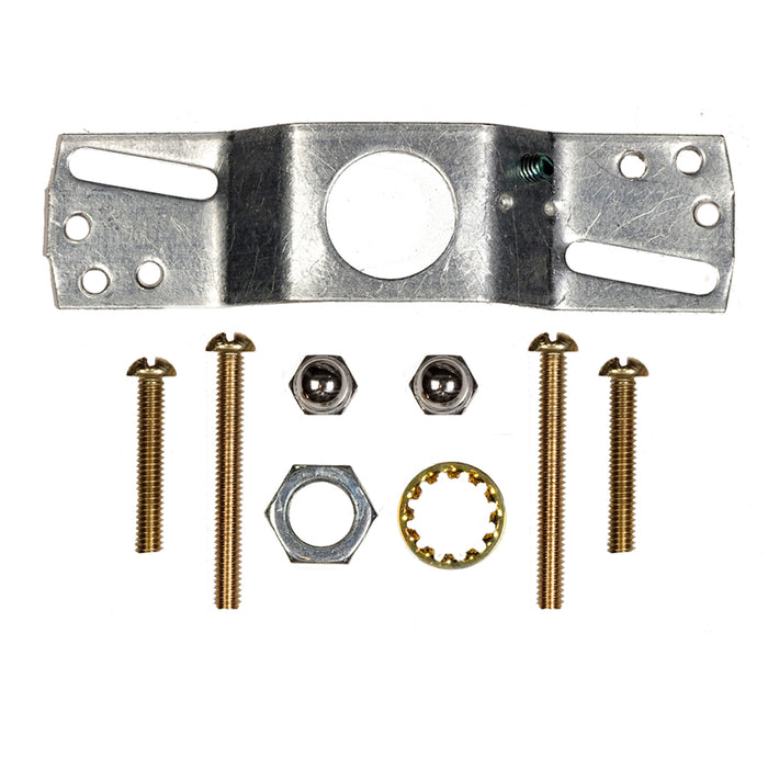 SATCO/NUVO Smooth Canopy Kit And Matching Hardware Polished Nickel Finish 5 Inch Diameter 7/16 Inch Center Hole 2-8/32 Bar Holes (90-1893)