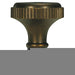 SATCO/NUVO Solid Brass Knob 4/36 Mandrel Dark Antique Brass (80-2403)