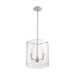 SATCO/NUVO Sommerset 3-Light Pendant Fixture Brushed Nickel Finish With Clear Glass (60-7177)