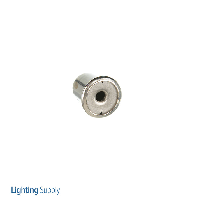 SATCO/NUVO Steel Finial 1/4-27 1 Inch Diameter Nickel Plated (90-2454)