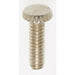 SATCO/NUVO Steel Knurled Head Thumb Screw 6/32-1/2 Inch Length Nickel Plated Finish (90-1156)