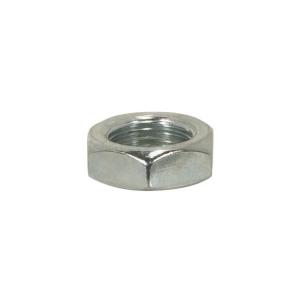 SATCO/NUVO Steel Locknut 1/8 IP 9/16 Inch Hexagon 3/16 Inch Thick Unfinished (90-034)