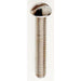 SATCO/NUVO Steel Round Head Slotted Machine Screw 8/32 1 Inch Length Nickel Plated Finish (90-026)