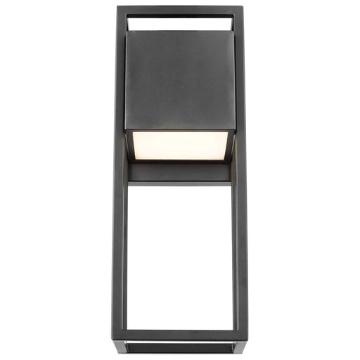 SATCO/NUVO Supreme 18W LED Medium Wall Lantern Matte Black Finish (62-1654)