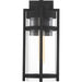 SATCO/NUVO Tofino 1-Light Medium Lantern Textured Black Finish With Clear Seeded Glass (60-6572)