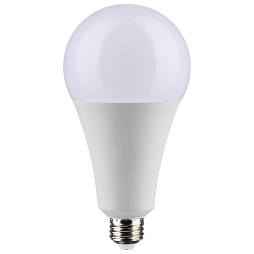 SATCO/NUVO Ultra Bright Utility Lamp 36W PS30 LED Dimmable White Finish Medium Base 4000K 120V High Lumen (S11481)