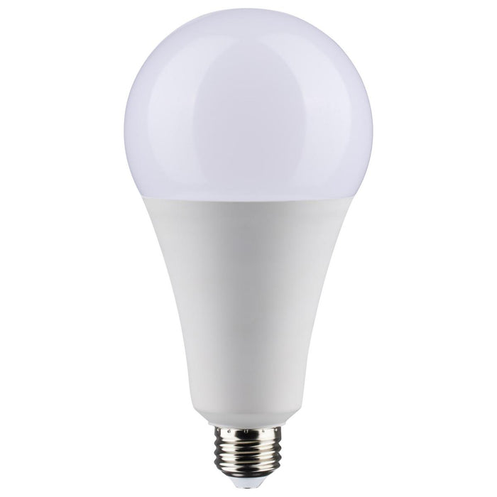 SATCO/NUVO Ultra Bright Utility Lamp 36W PS30 LED Dimmable White Finish Medium Base 5000K 120V High Lumen (S11482)