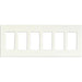 SATCO/NUVO Wall Plate For Dimmers And Sensors 6-Gang White Finish Lutron (96-621)