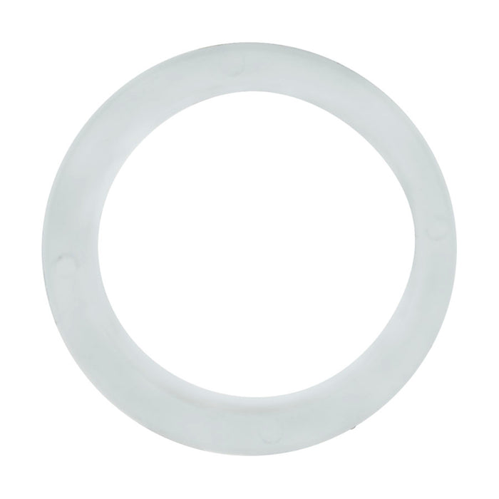 SATCO/NUVO White Die Cast Ring For Threaded Socket 1-1/2 Inch Inner Diameter 2 Inch Outer Diameter (80-1074)