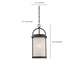 SATCO/NUVO Willis LED Outdoor Hanging With Antique White Glass (62-655)
