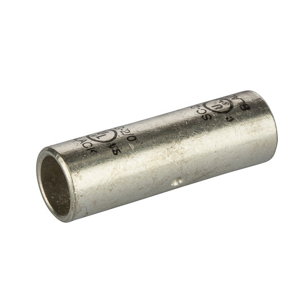 NSI Tinned Copper Splice Standard Barrel 2/0 AWG (SC-2/0)