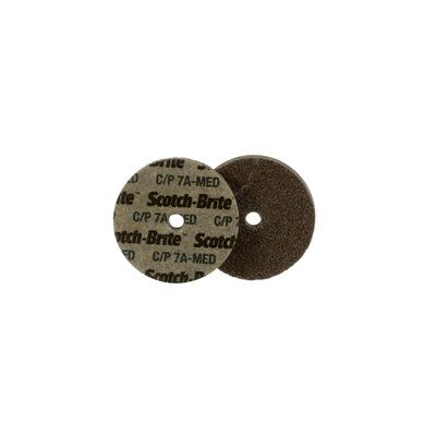 3M - 13662 Scotch-Brite Cut And Polish Unitized Wheel 2 Inch X 1 Inch X 1/4 Inch 7A Medium (7000120675)